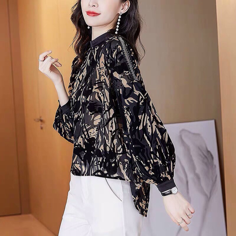 Áo Cổ Khoesc Tay Phòng - SM69